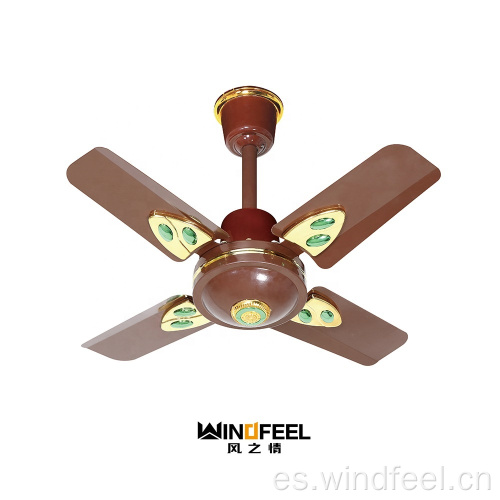 Ventilador de techo decorativo de alta velocidad Orient Small Fan 24 pulgadas 600 mm 4 aspas a Ghana Nigeria